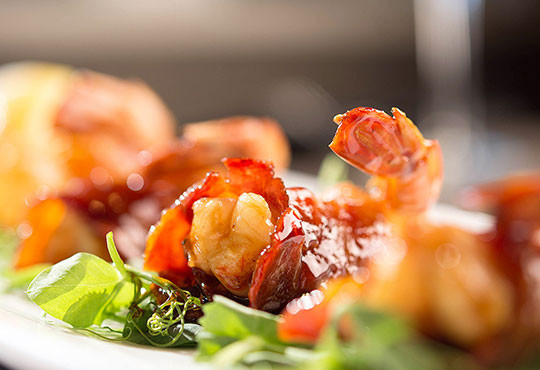 salad at St. Pete Shores Hotel