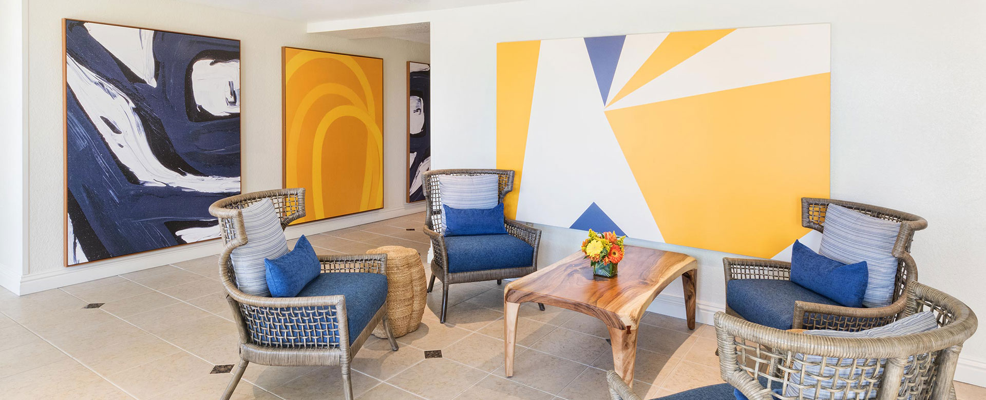 St. Pete Shores Hotel sitting area