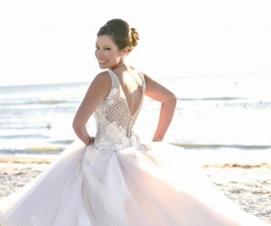 St. Pete Shores Hotel bride on the beach
