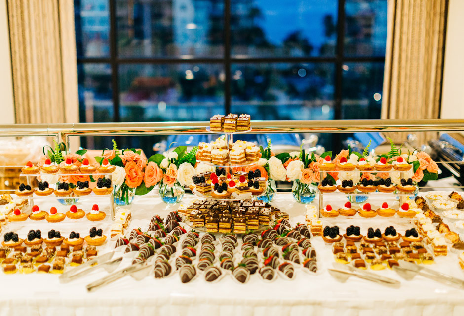 Florida beach wedding details at St. Pete Shores Hotel