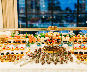 Florida beach wedding details at St. Pete Shores Hotel