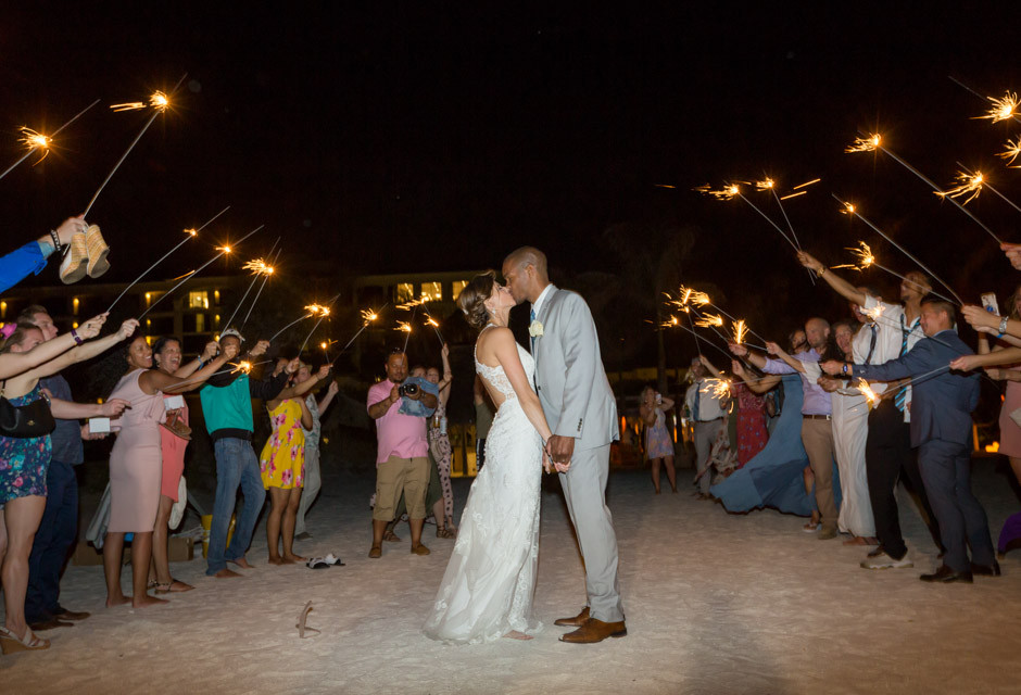 Wedding couple at St. Pete Shores Hotel in St Pete Beach