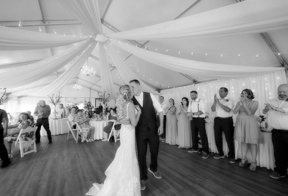 Wedding couple at St. Pete Shores Hotel in St Pete Beach